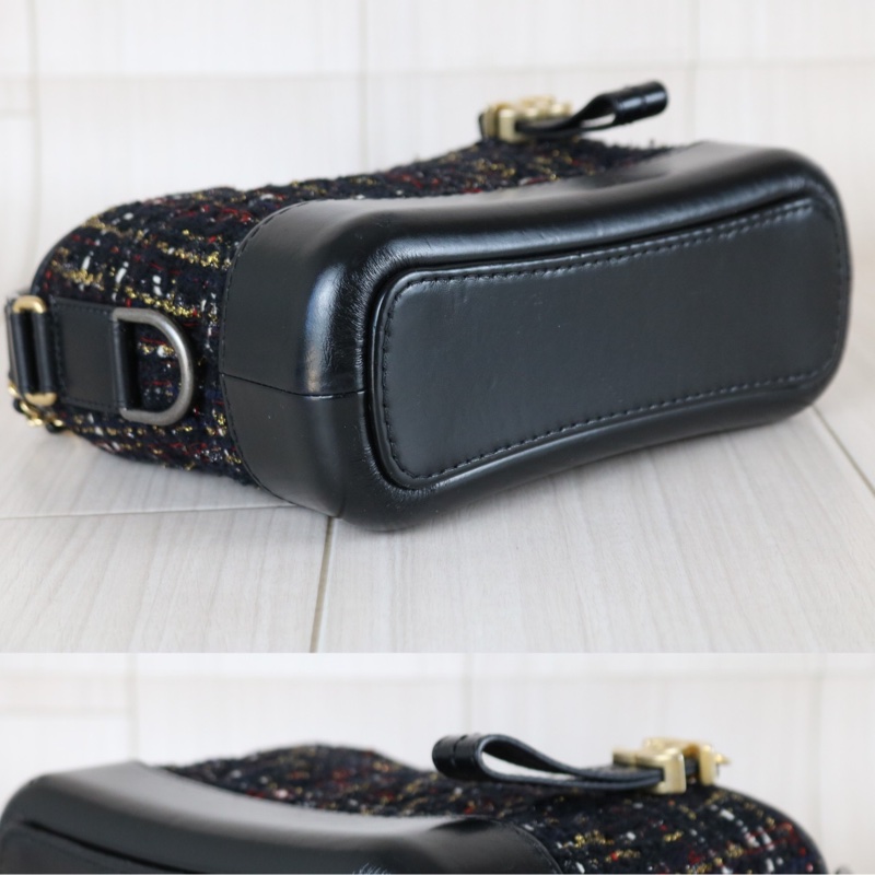 Chanel 毛呢流浪包小號-6