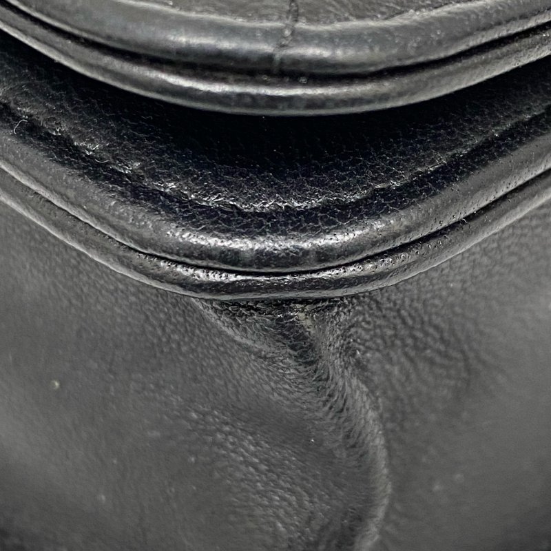 △ Chanel 香奈兒 Black Lambskin Ruthenium-Finish Metal Wallet On Chain No.20 黑色小羊皮鍍釕金屬鎖鏈銀包No.20 - 267005572-9