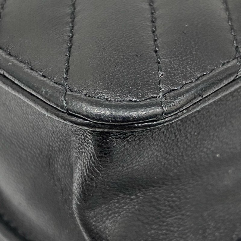 △ Chanel 香奈兒 Black Lambskin Ruthenium-Finish Metal Wallet On Chain No.20 黑色小羊皮鍍釕金屬鎖鏈銀包No.20 - 267005572-10