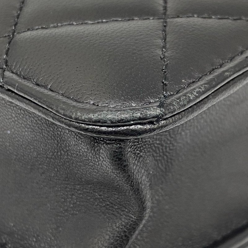 △ Chanel 香奈兒 Black Lambskin Ruthenium-Finish Metal Wallet On Chain No.20 黑色小羊皮鍍釕金屬鎖鏈銀包No.20 - 267005572-11