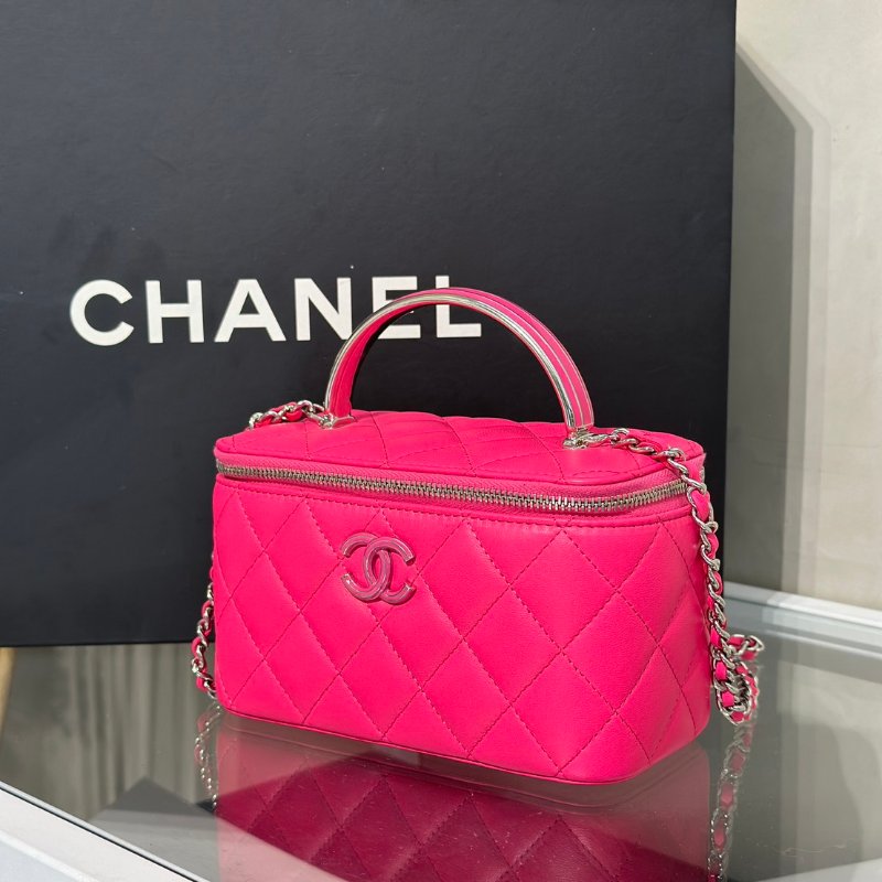 CHANEL 24C Handle長盒子 - 桃紅-3