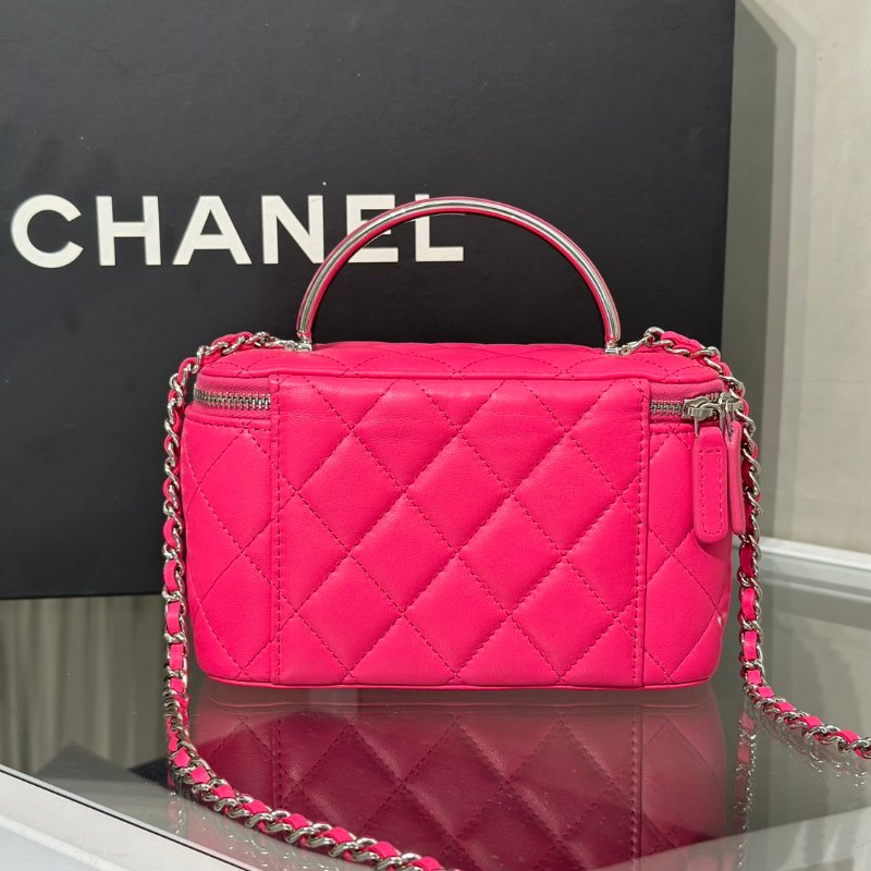 CHANEL 24C Handle長盒子 - 桃紅-4