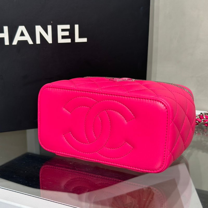 CHANEL 24C Handle長盒子 - 桃紅-5