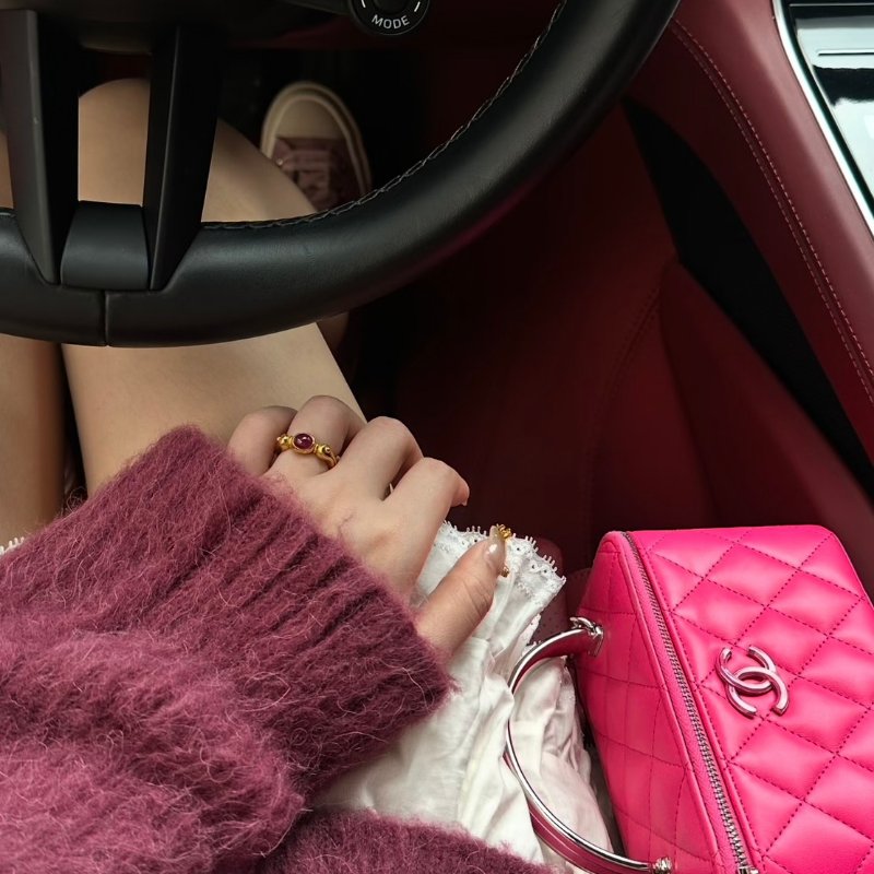 CHANEL 24C Handle長盒子 - 桃紅-8