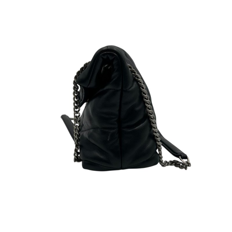 【美收精品】Saint Laurent 黑色羊皮革手袋包 C-294【隔月月中將轉賣至日本 上架期限30天】-2