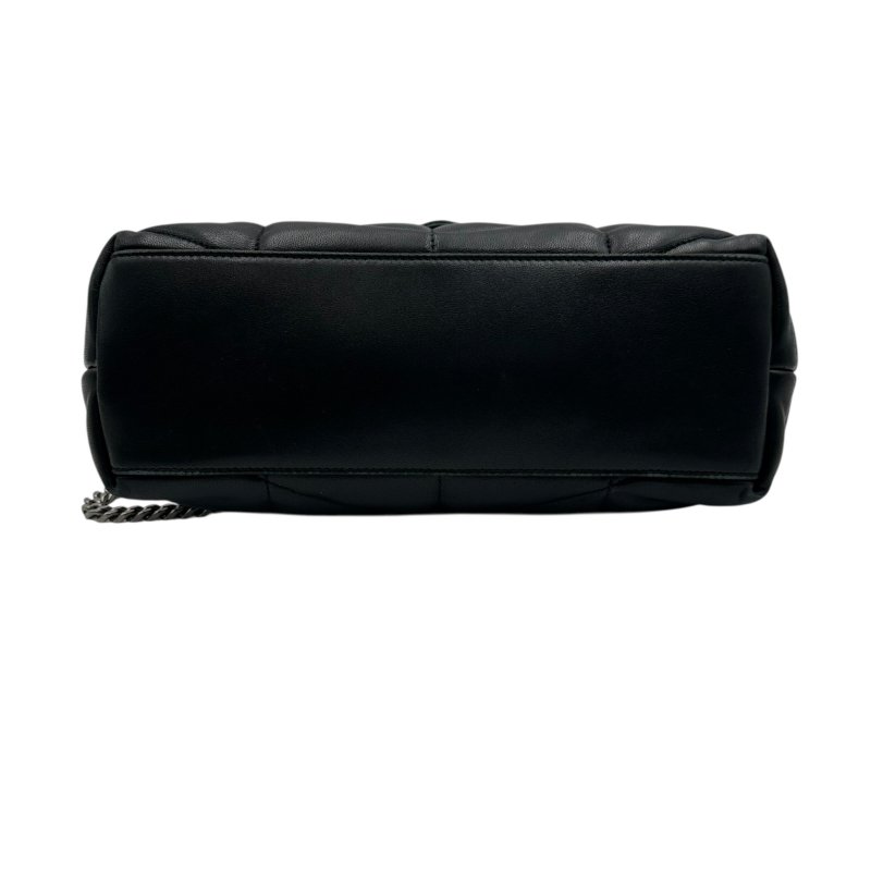 【美收精品】Saint Laurent 黑色羊皮革手袋包 C-294【隔月月中將轉賣至日本 上架期限30天】-4