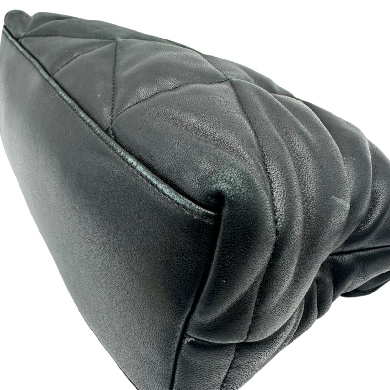 【美收精品】Saint Laurent 黑色羊皮革手袋包 C-294【隔月月中將轉賣至日本 上架期限30天】-7