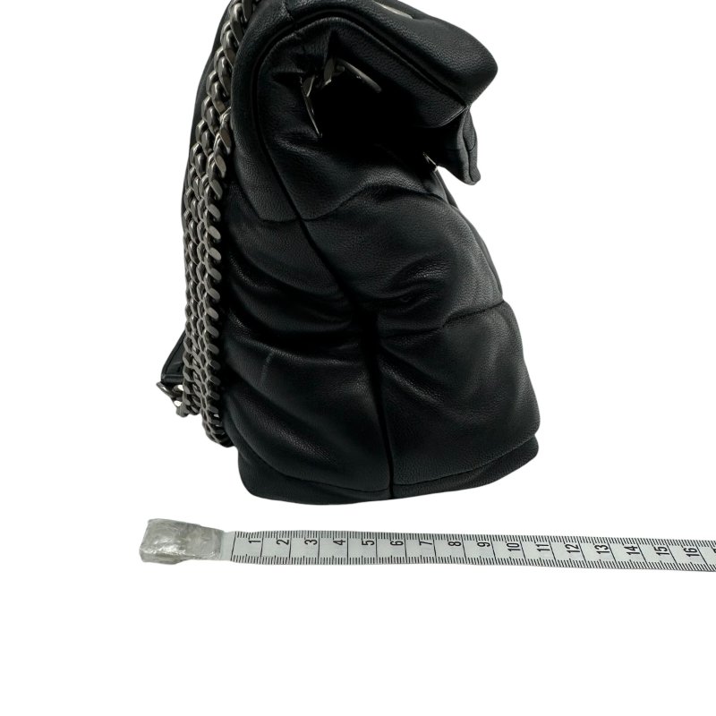 【美收精品】Saint Laurent 黑色羊皮革手袋包 C-294【隔月月中將轉賣至日本 上架期限30天】-15