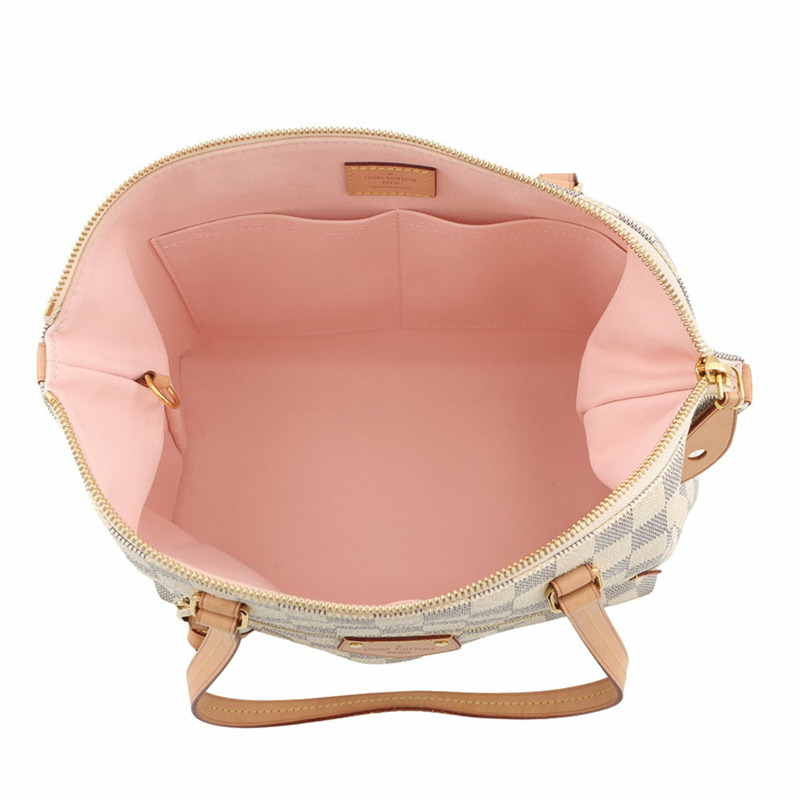 路易威登 Damier Azur Iena PM 手提包 N44039 路易威登女士單肩手提包-4