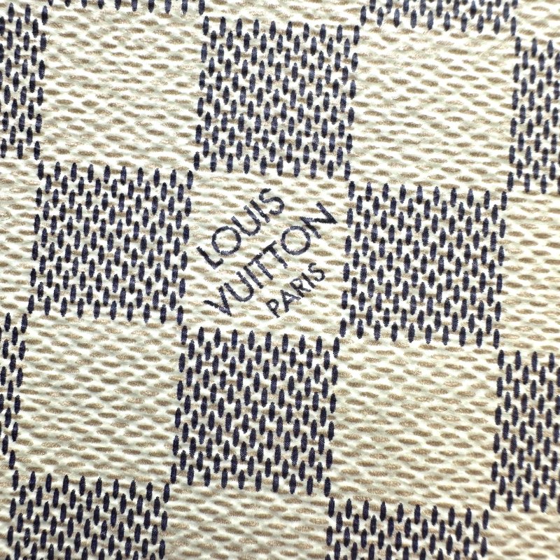 【美收精品】Louis Vuitton 白棋盤格紋拉鍊長夾 C-295【隔月月中將轉賣至日本 上架期限30天】-12