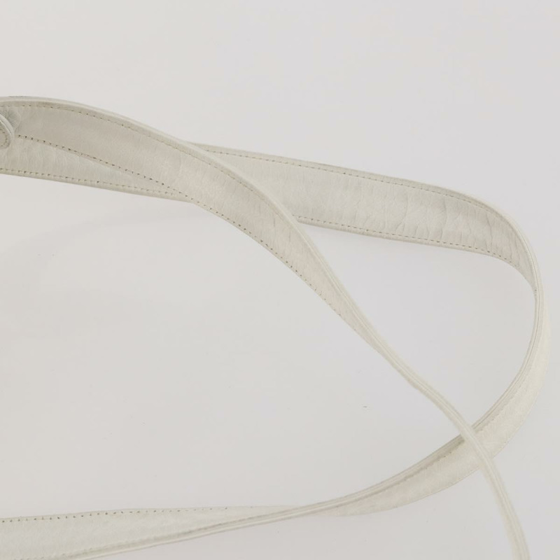 【日本直送】香奈兒白色金色雙C皮革雙肩包,正品編號gh1739-7