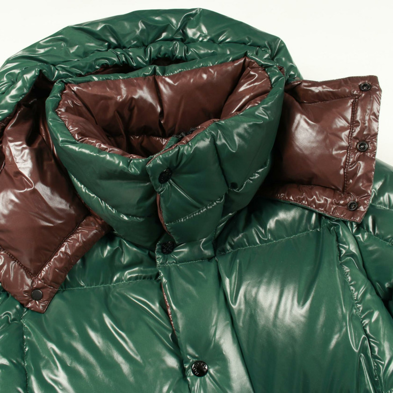 MONCLER PARANA 羽絨外套 尼龍 綠色 #2 二手 男款-5
