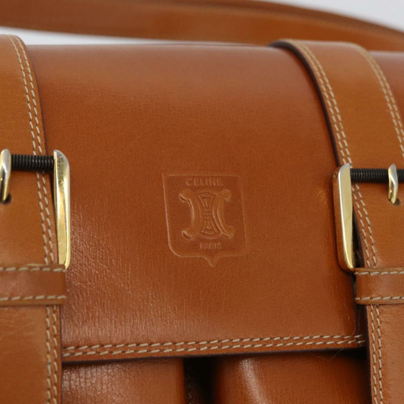 【日本直送】CELINE 棕色金色皮革肩背包 正品 ep13821V-18