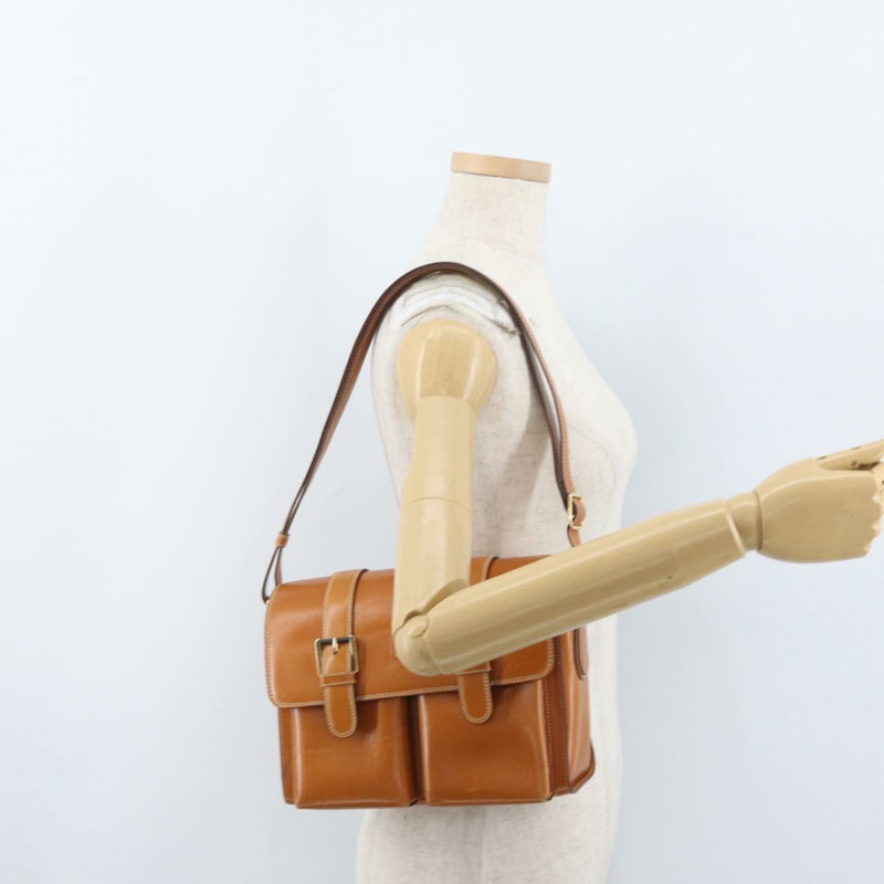 【日本直送】CELINE 棕色金色皮革肩背包 正品 ep13821V-26