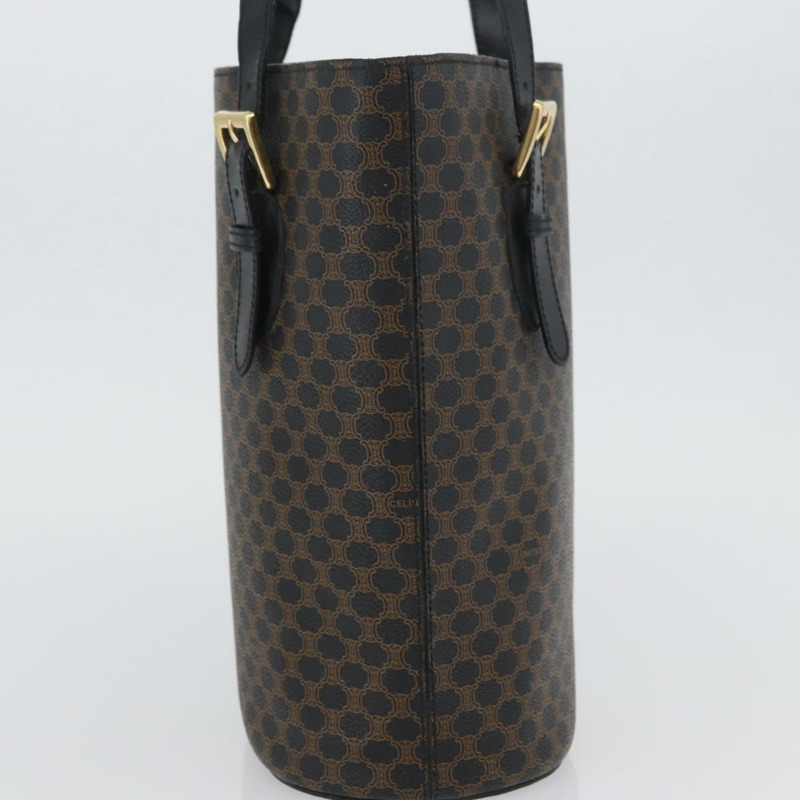 【日本直送】CELINE Macadam帆布托特包 PVC黑色金色正品 am10963V-3