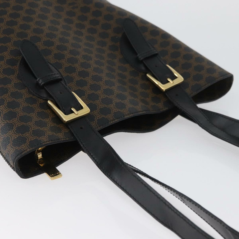 【日本直送】CELINE Macadam帆布托特包 PVC黑色金色正品 am10963V-5