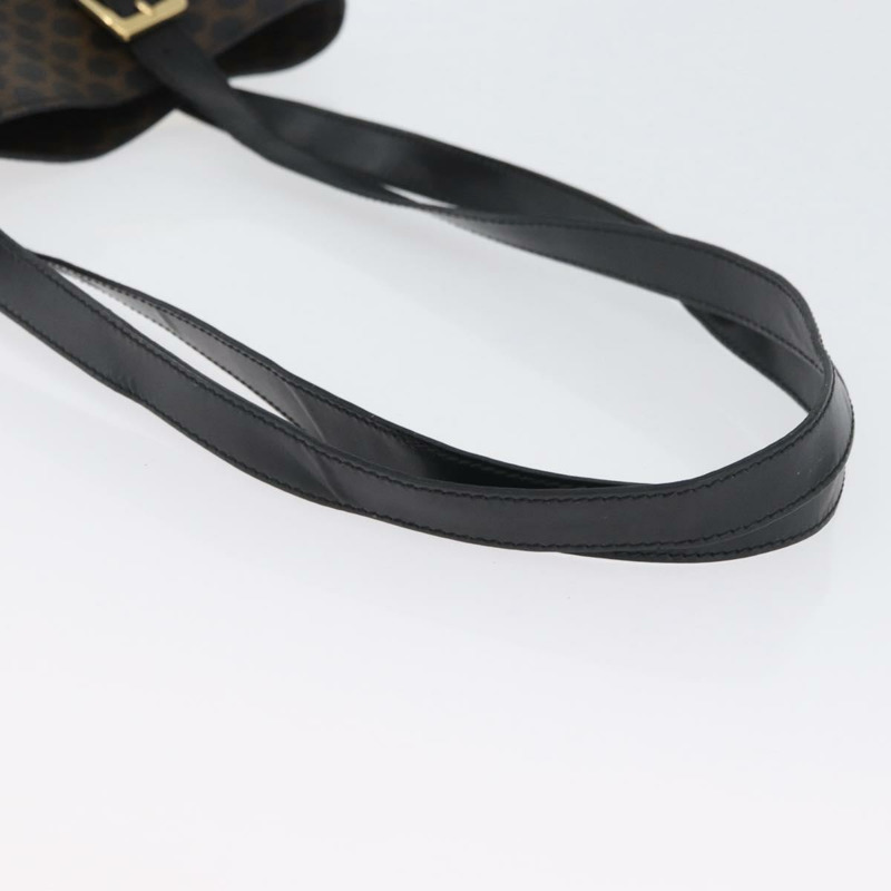 【日本直送】CELINE Macadam帆布托特包 PVC黑色金色正品 am10963V-6