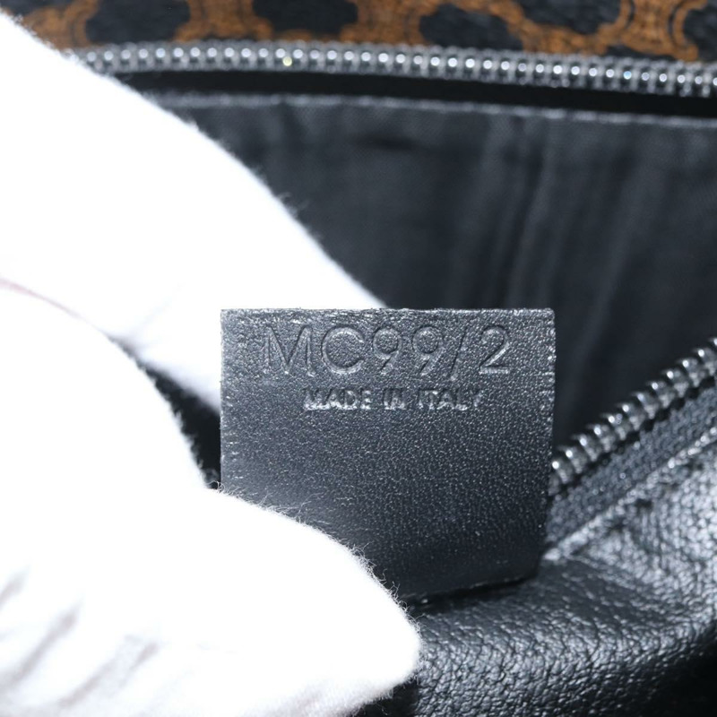 【日本直送】CELINE Macadam帆布托特包 PVC黑色金色正品 am10963V-11