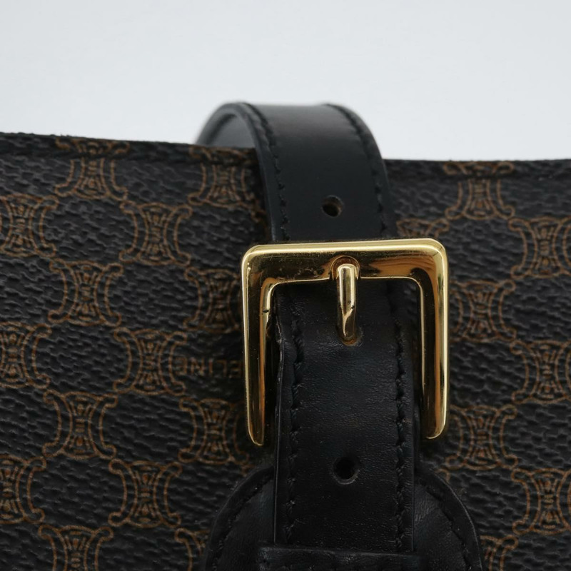 【日本直送】CELINE Macadam帆布托特包 PVC黑色金色正品 am10963V-16