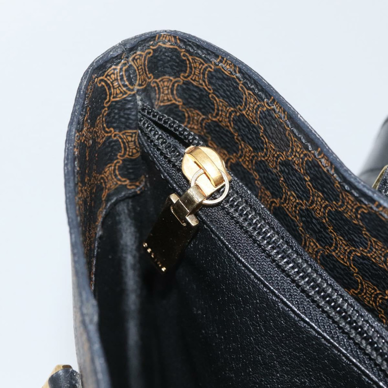 【日本直送】CELINE Macadam帆布托特包 PVC黑色金色正品 am10963V-23
