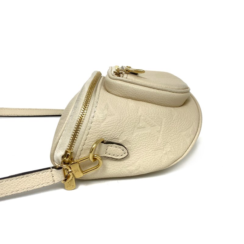 △ Louis Vuitton 路易威登 Beige Empreinte Calfskin Monogram Mini Bumbag Crossbody Bag M83275 米色小牛皮經典老花斜背袋 - 267004181-4