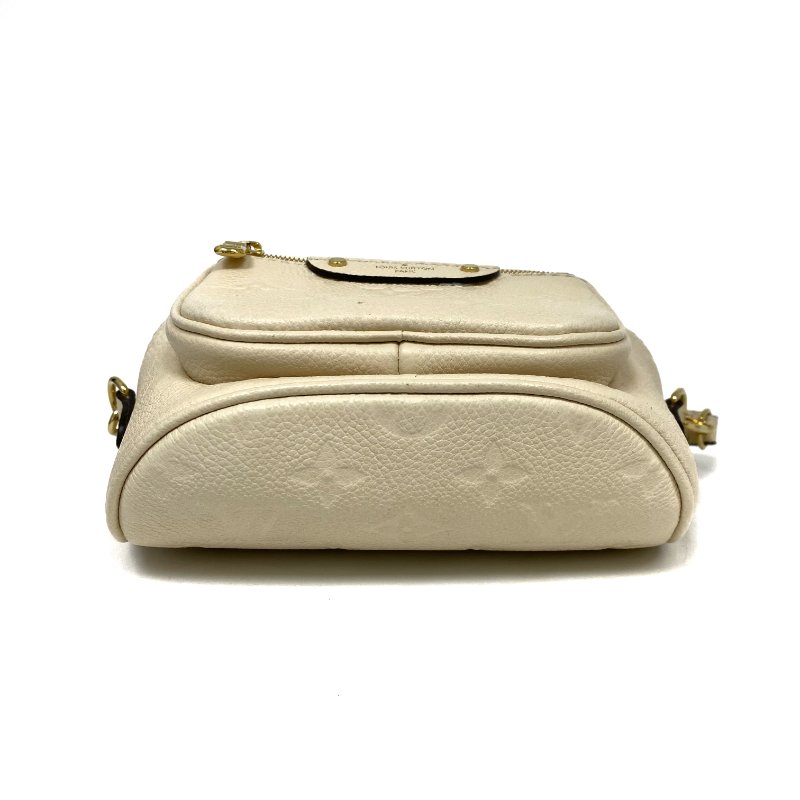 △ Louis Vuitton 路易威登 Beige Empreinte Calfskin Monogram Mini Bumbag Crossbody Bag M83275 米色小牛皮經典老花斜背袋 - 267004181-5