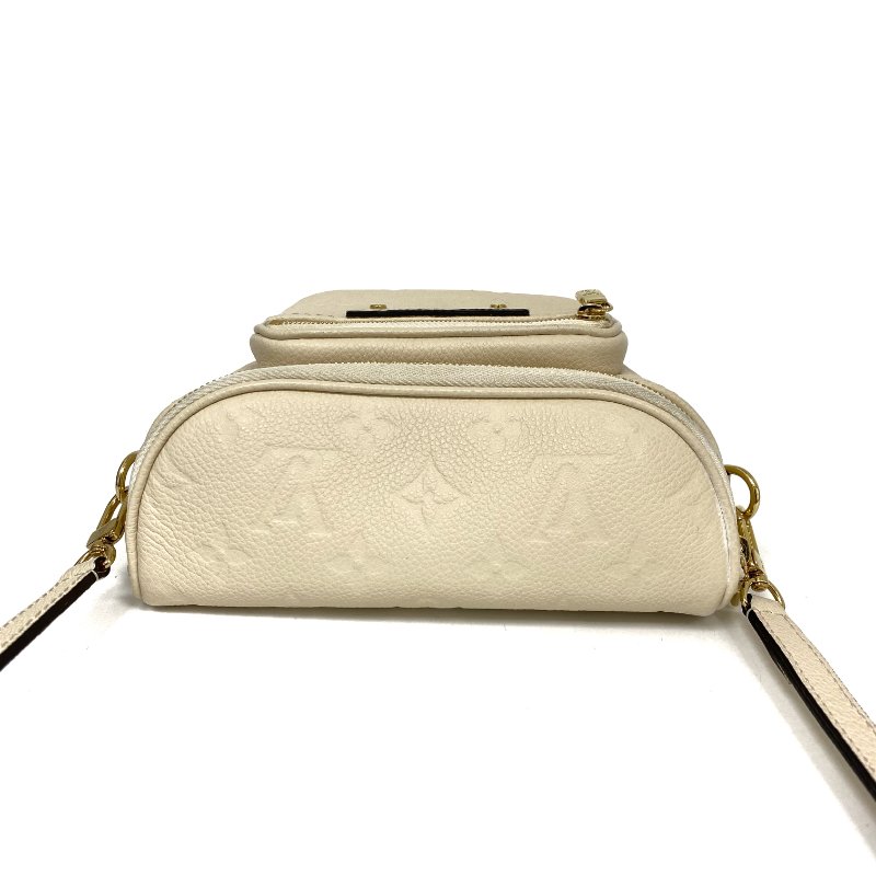 △ Louis Vuitton 路易威登 Beige Empreinte Calfskin Monogram Mini Bumbag Crossbody Bag M83275 米色小牛皮經典老花斜背袋 - 267004181-6