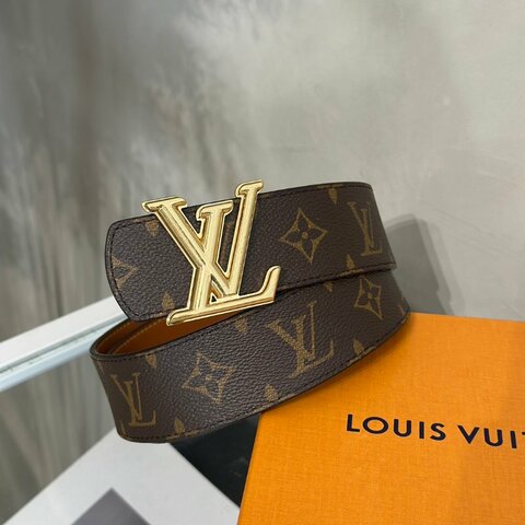 LOUIS VUITTTON Dimension雙面腰帶 90