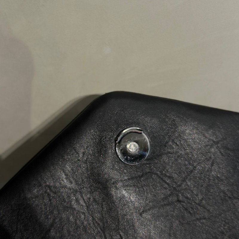 YSL Puffer小羊皮單肩包 - 中號so balck-11