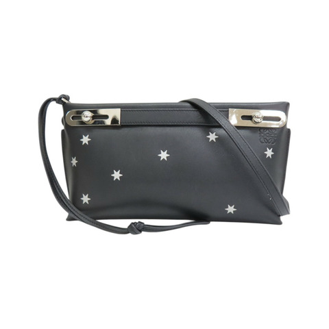 黑色 牛皮 Small Missy Stars Bag 肩背包 限定款【LOEWE 羅威】