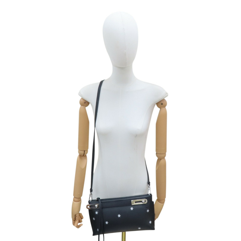 黑色 牛皮 Small Missy Stars Bag 肩背包 限定款【LOEWE 羅威】-9