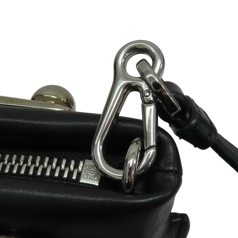 黑色 牛皮 Small Missy Stars Bag 肩背包 限定款【LOEWE 羅威】-14