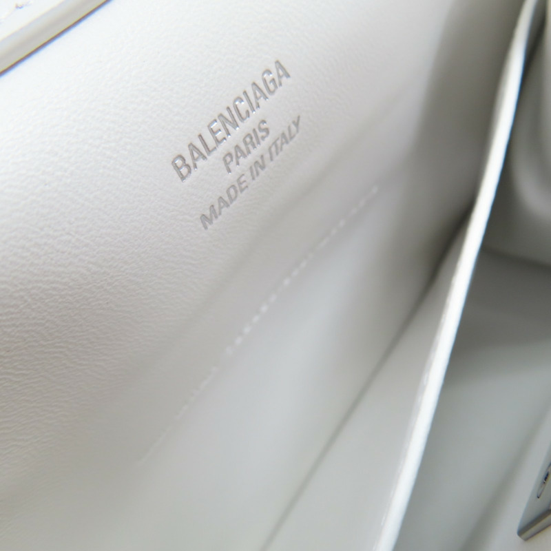 白色 牛皮 Rodeo MINI 肩背包 795456【Balenciaga 巴黎世家】 795456-6