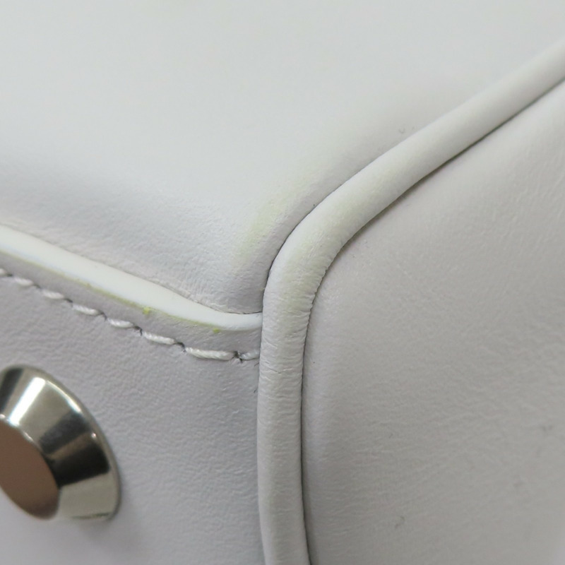 白色 牛皮 Rodeo MINI 肩背包 795456【Balenciaga 巴黎世家】 795456-15