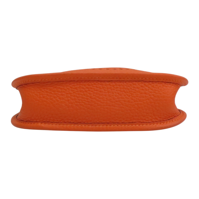 罌粟橙 Togo牛皮 Mini evelyne 肩背包 B刻 H069426CC【HERMES 愛馬仕】 H069426CC-3