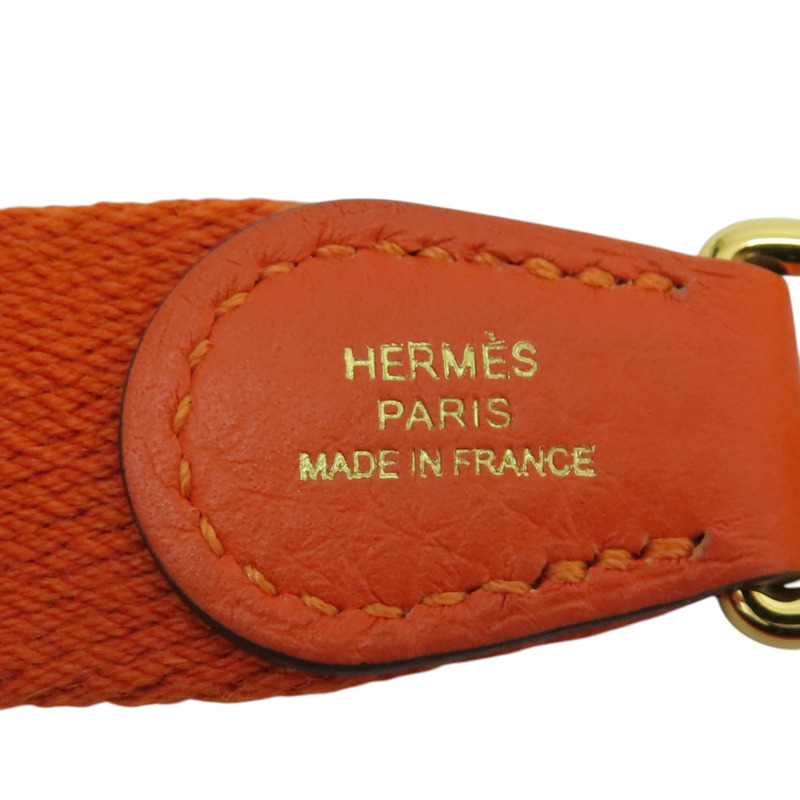 罌粟橙 Togo牛皮 Mini evelyne 肩背包 B刻 H069426CC【HERMES 愛馬仕】 H069426CC-5