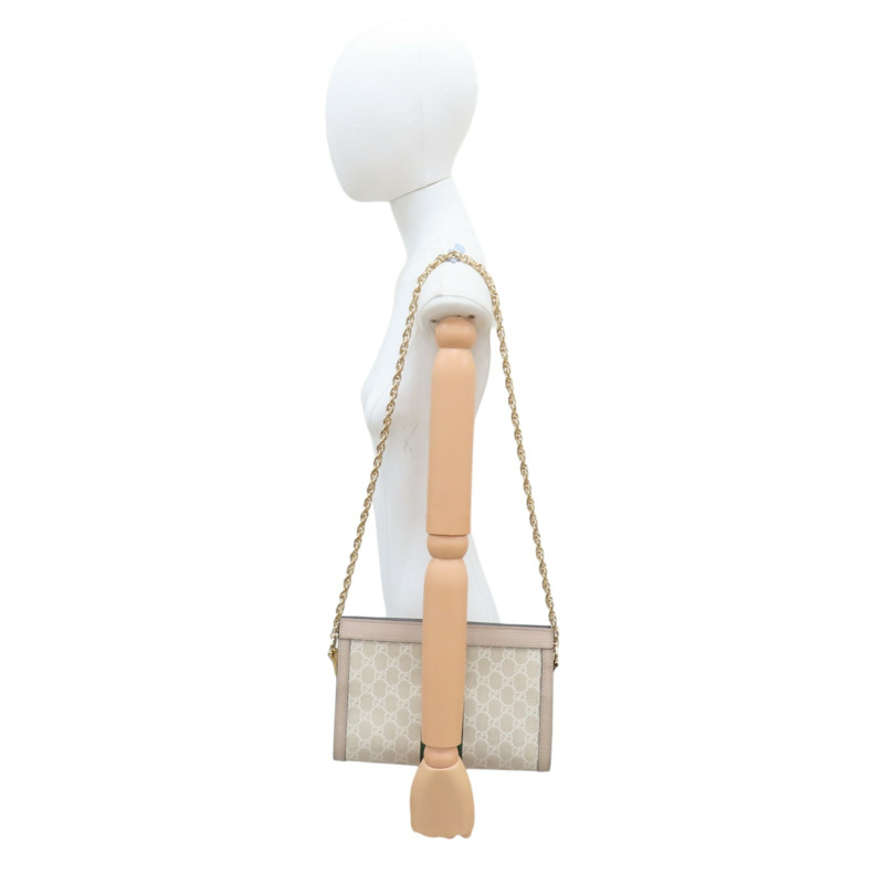 米白色 帆布 Ophidia GG 小號 肩背包 503877【GUCCI 古馳】 503877-9