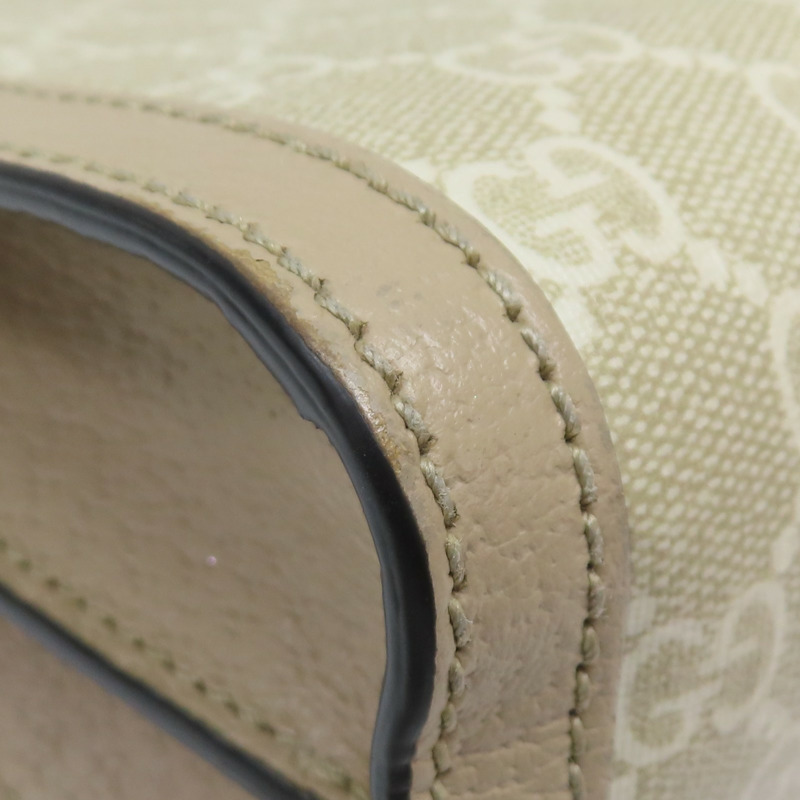 米白色 帆布 Ophidia GG 小號 肩背包 503877【GUCCI 古馳】 503877-11