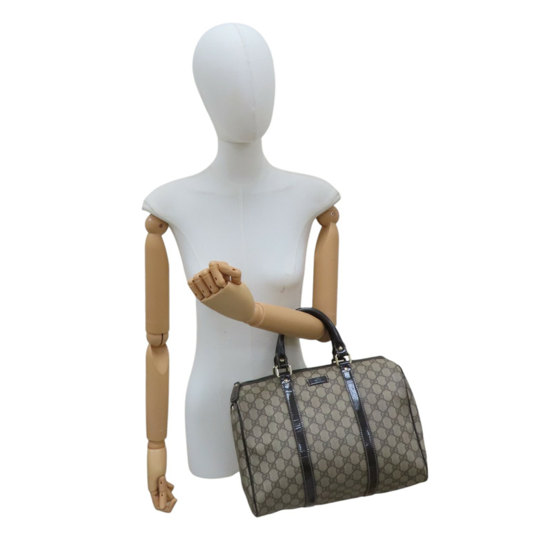 棕色 帆布 GG Supreme 波士頓包 手提包 193603【GUCCI 古馳】 193603-10