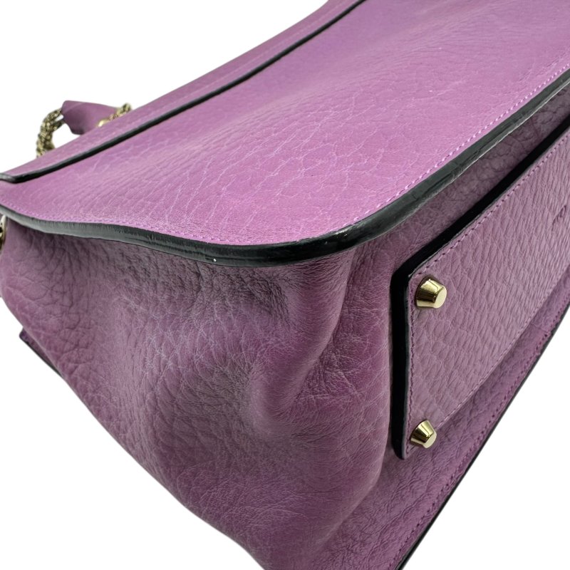 【美收精品】Chloe 紫色手提包 C-296【隔月月中將轉賣至日本 上架期限30天】-8