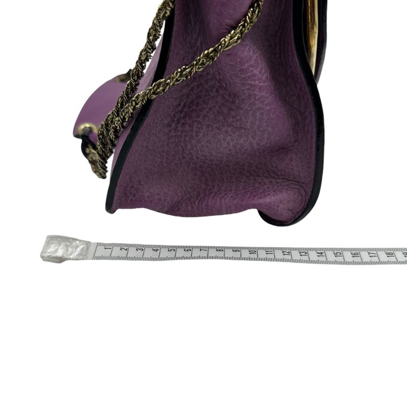 【美收精品】Chloe 紫色手提包 C-296【隔月月中將轉賣至日本 上架期限30天】-15