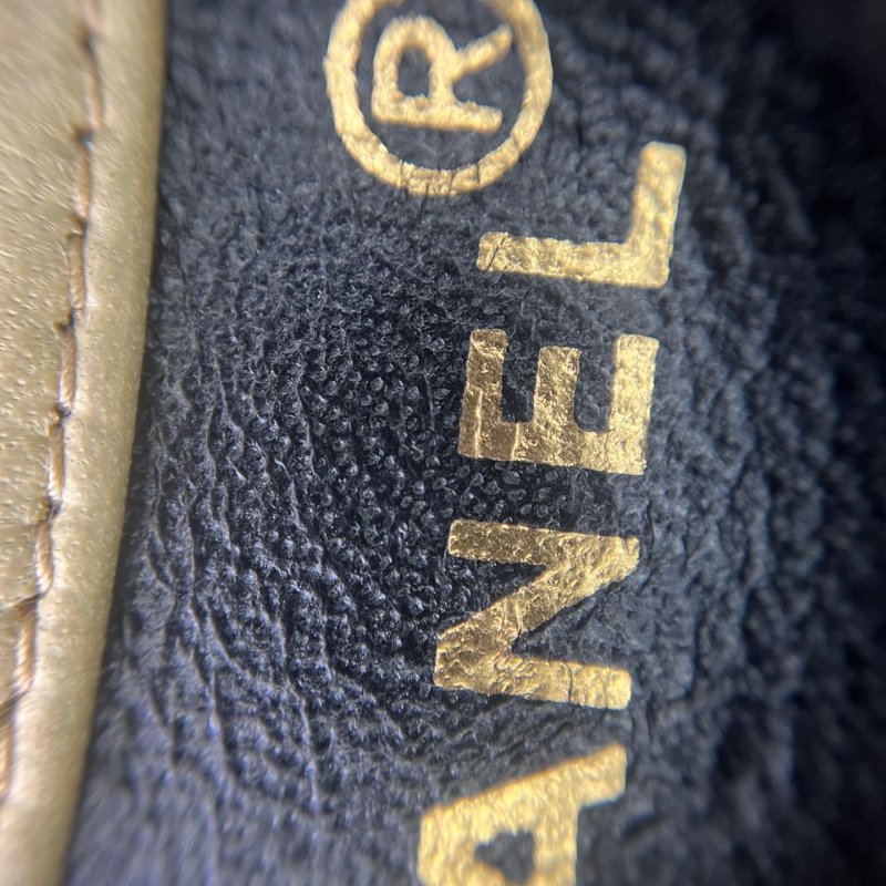 Chanel 中古拼色菱格腰包-8