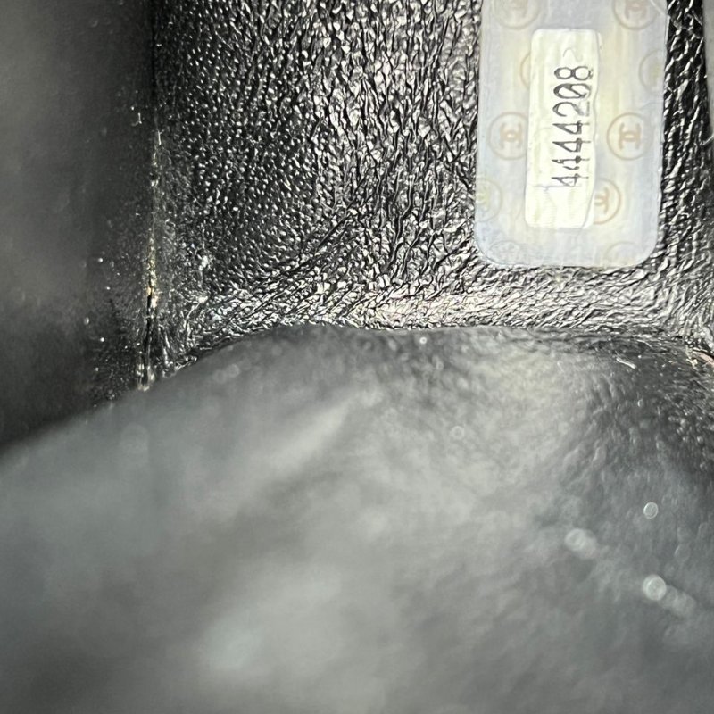 Chanel 中古拼色菱格腰包-18