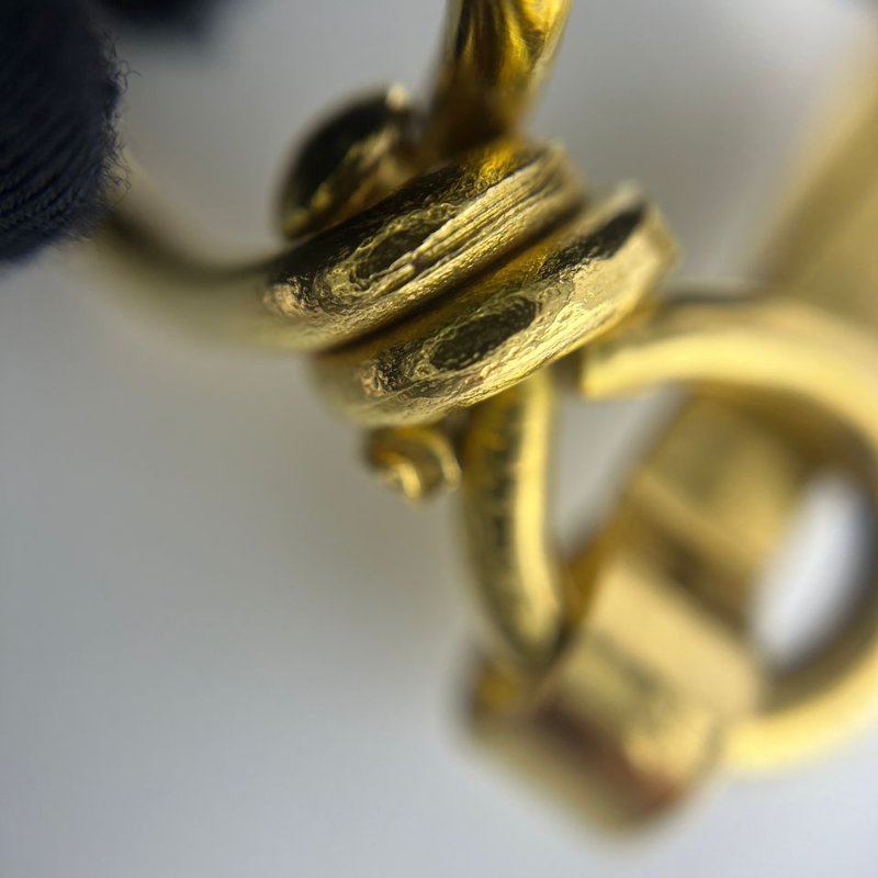 Chanel 中古拼色菱格腰包-22