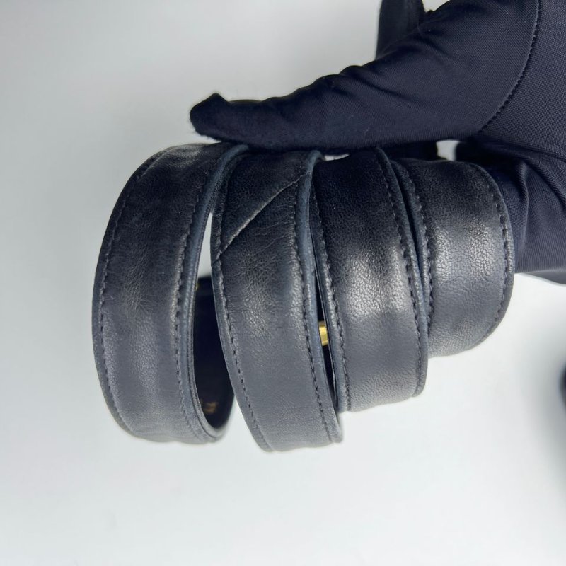 Chanel 中古拼色菱格腰包-26