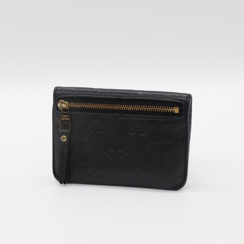 Louis Vuitton 路易威登 Empreinte 黑色 壓紋皮革 鑰匙零錢包-2
