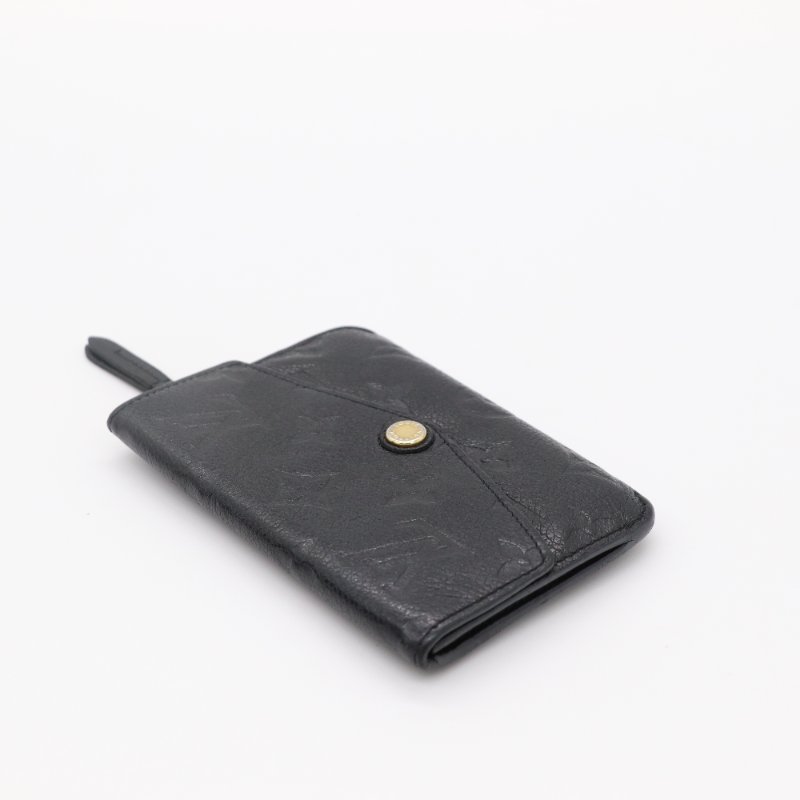 Louis Vuitton 路易威登 Empreinte 黑色 壓紋皮革 鑰匙零錢包-3