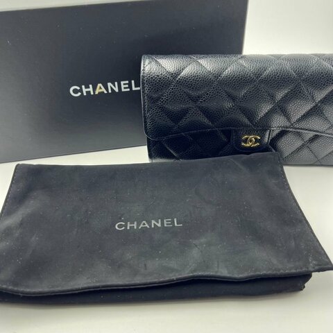 Chanel 經典長款掀蓋皮夾