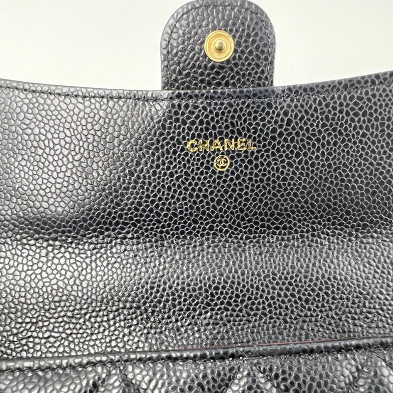 Chanel 經典長款掀蓋皮夾-4