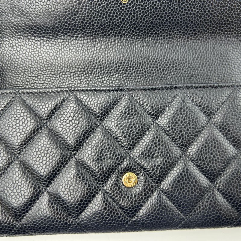 Chanel 經典長款掀蓋皮夾-5